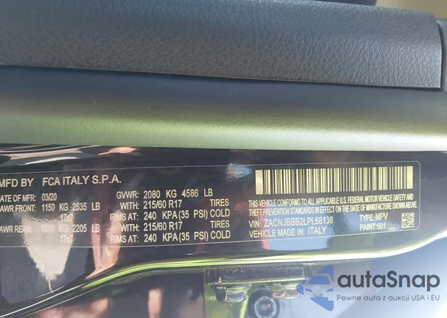 ZACNJBBB2LPL68138: 43241072