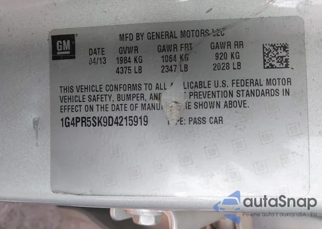 1G4PR5SK9D4215919: 43241136