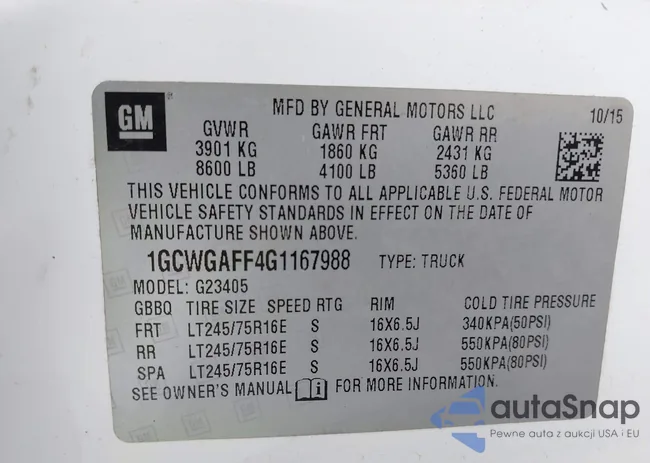 1GCWGAFF4G1167988: 43241308