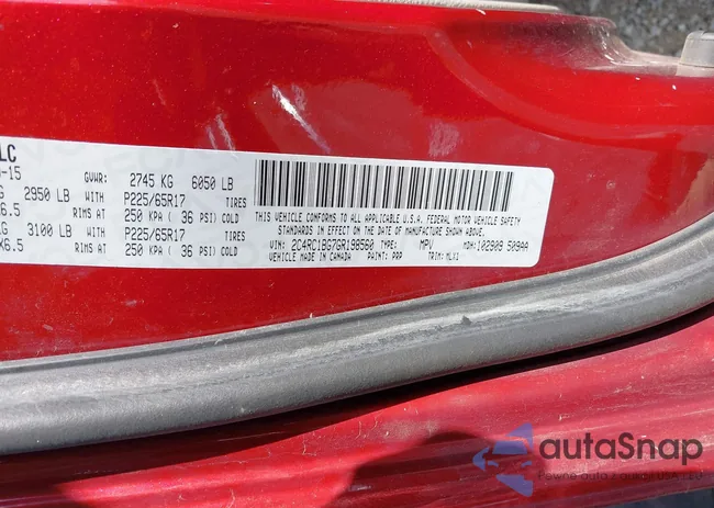 2C4RC1BG7GR198560: 43240633