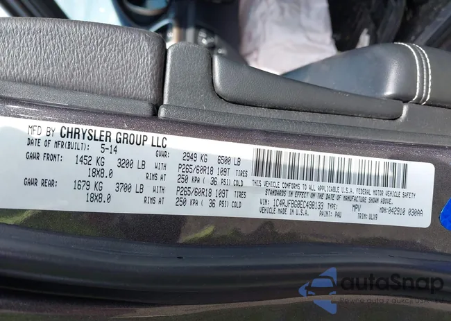 1C4RJFBG8EC498133: 43240839