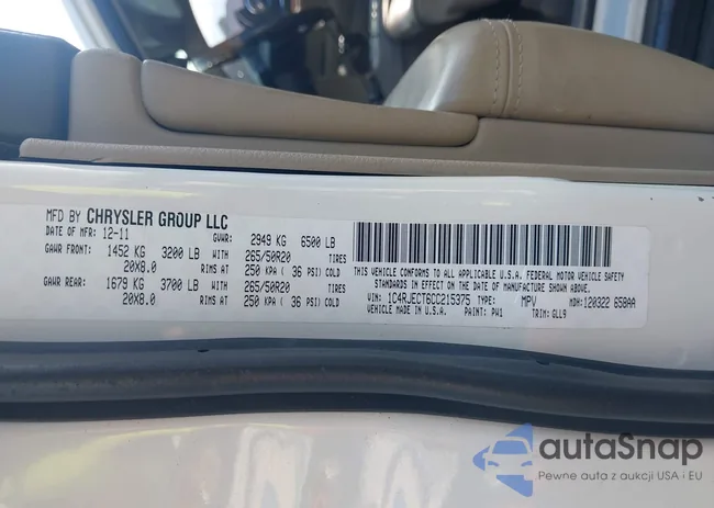 1C4RJECT6CC215375: 43241898