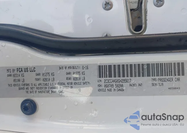 2C3CCAAG0GH295617: 43241529