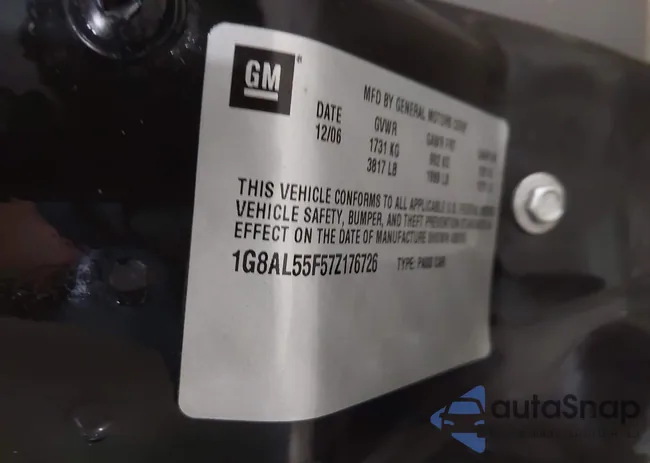 1G8AL55F57Z176726: 43243023