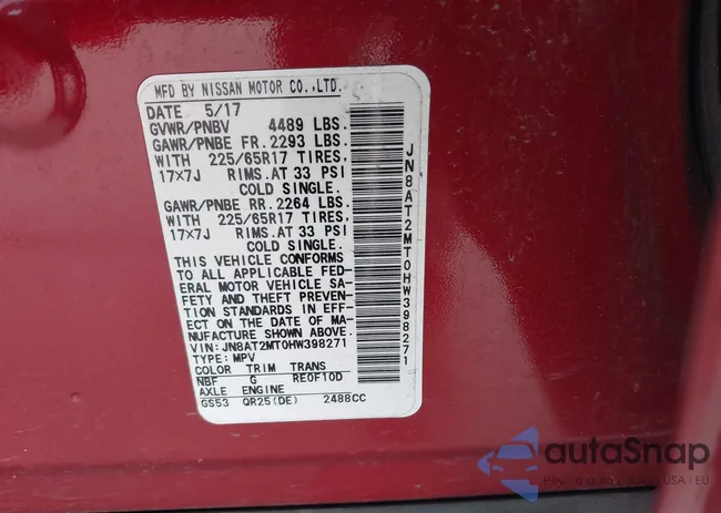 JN8AT2MT0HW398271: 43242594