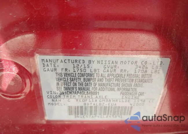 3N1CN7AP4GL849891: 43242649