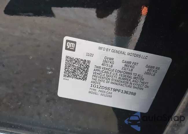 1G1ZD5ST9PF136398: 43242721