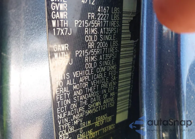 JN8AF5MV5CT121152: 43244103