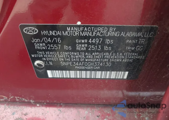 5NPE34AF0GH374130: 43244347