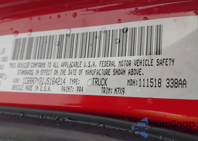 1C6RR7YT1JS164214: 43244860