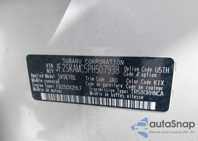 JF2SKAMC5PH507938: 43244918