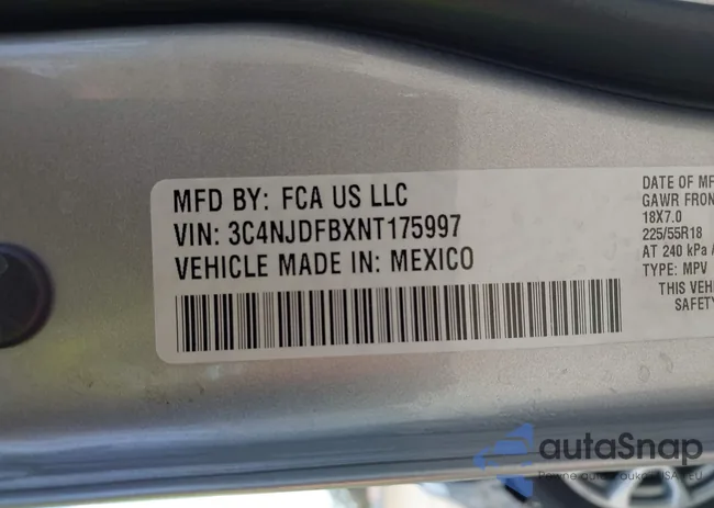 3C4NJDFBXNT175997: 43244958