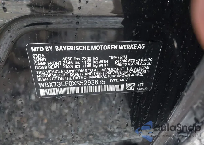 WBX73EF0XS5293635: 43244976