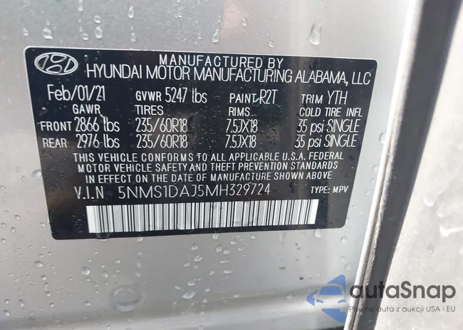 5NMS1DAJ5MH329724: 43245906