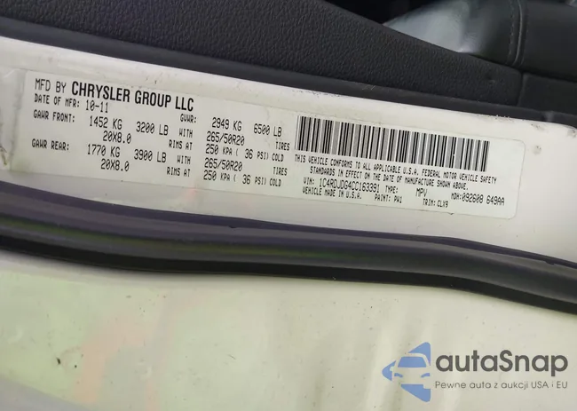 1C4RDJDG4CC163391: 43246113