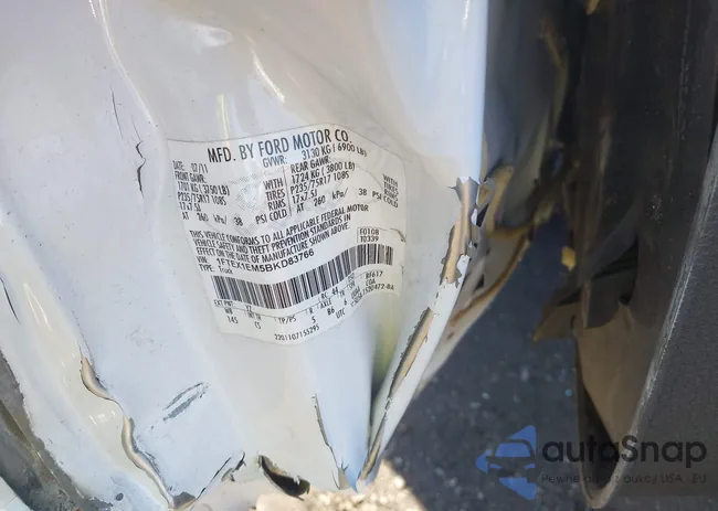 1FTEX1EM5BKD83766: 43245663