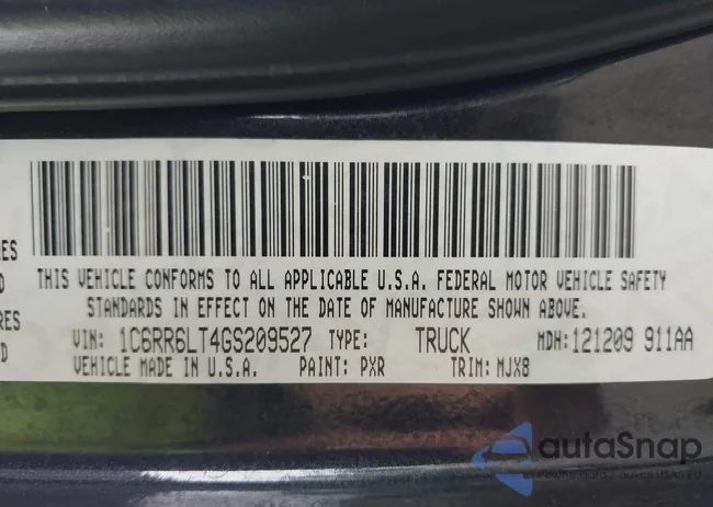 1C6RR6LT4GS209527: 43246747