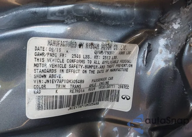 JN1EV7AP1GM305489: 43248146