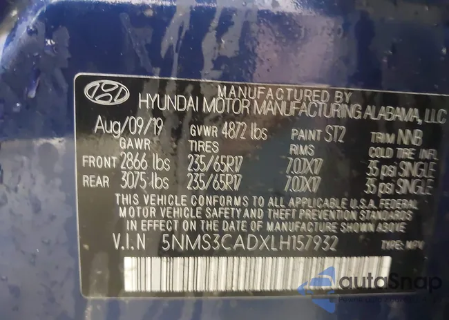 5NMS3CADXLH157932: 43248153