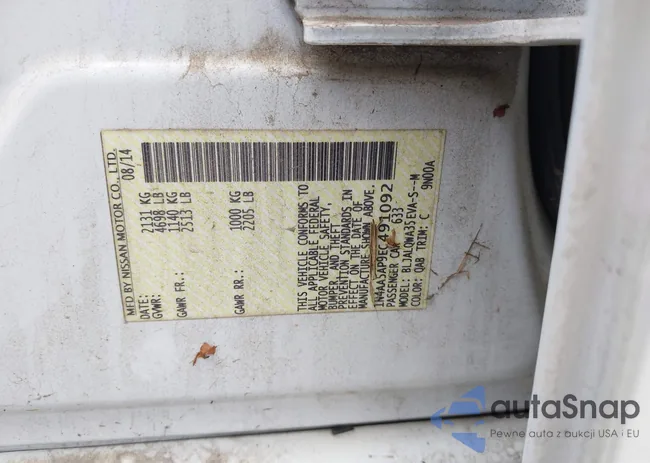 1N4AA5AP9EC491092: 43247541