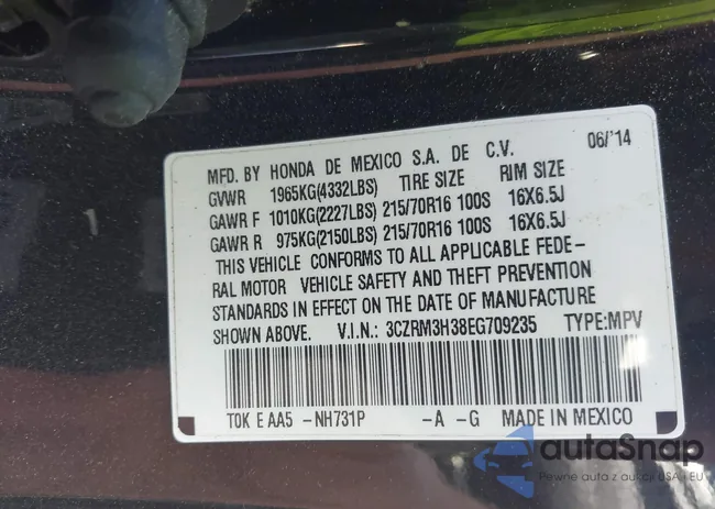 3CZRM3H38EG709235: 43247551