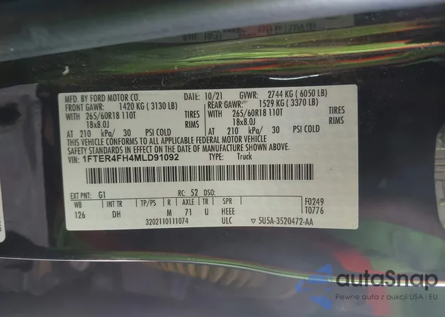 1FTER4FH4MLD91092: 43247794