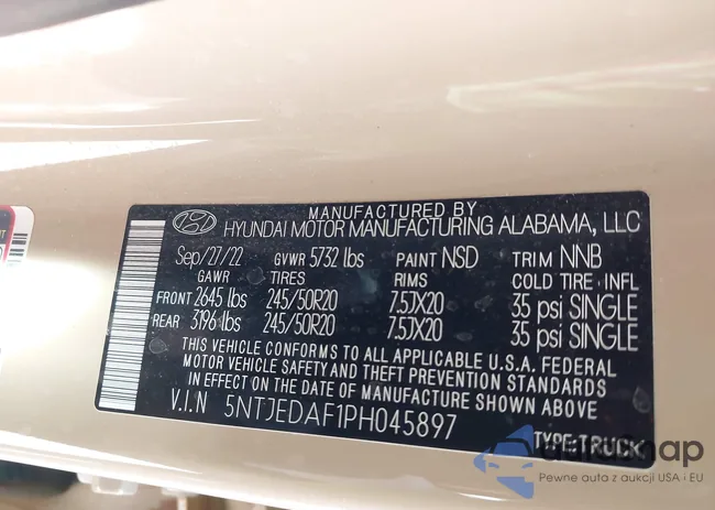 5NTJEDAF1PH045897: 43249004