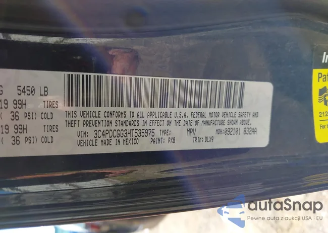 3C4PDCGG3HT535975: 43249138