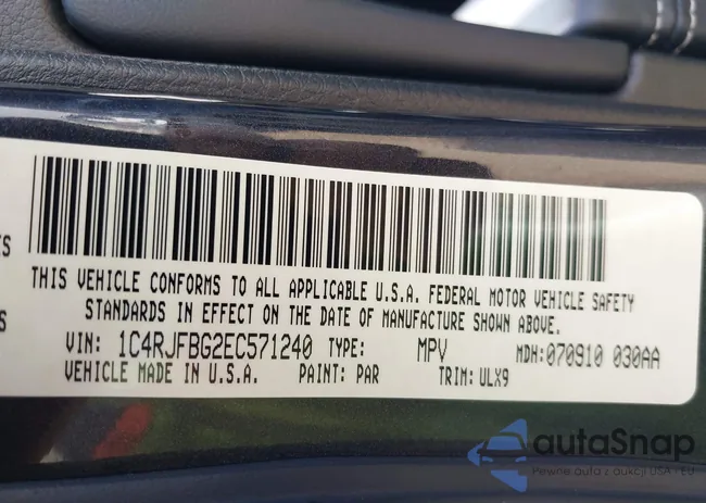 1C4RJFBG2EC571240: 43249156