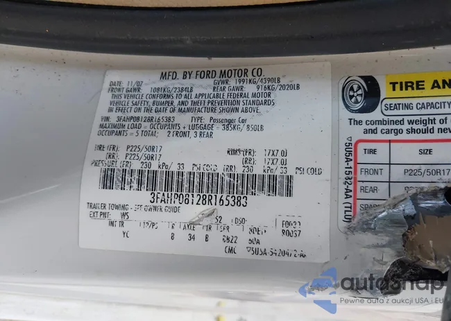 3FAHP08128R165383: 43248543