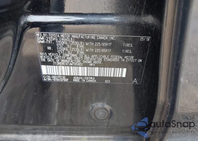 2T3RFREV7JW795902: 43248770