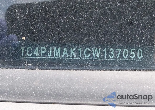 1C4PJMAK1CW137050: 43250965