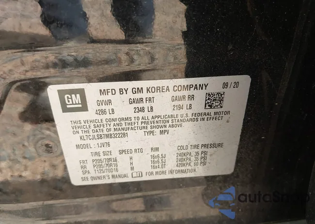 KL7CJLSB7MB322281: 43252257