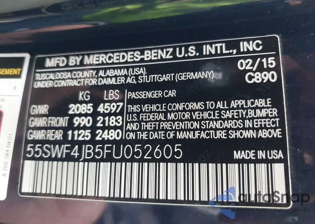 55SWF4JB5FU052605: 43251668