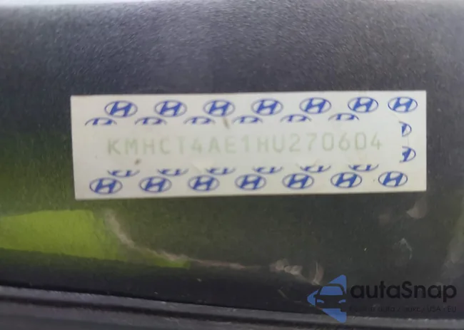 KMHCT4AE1HU270604: 43252927