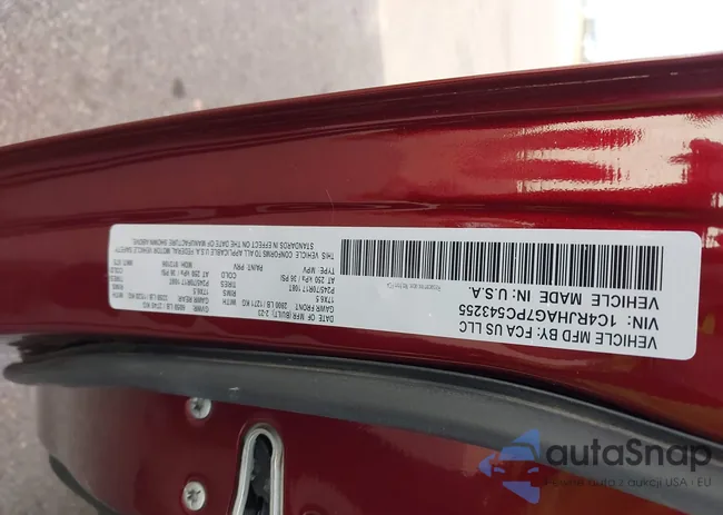 1C4RJHAG7PC543255: 43253108