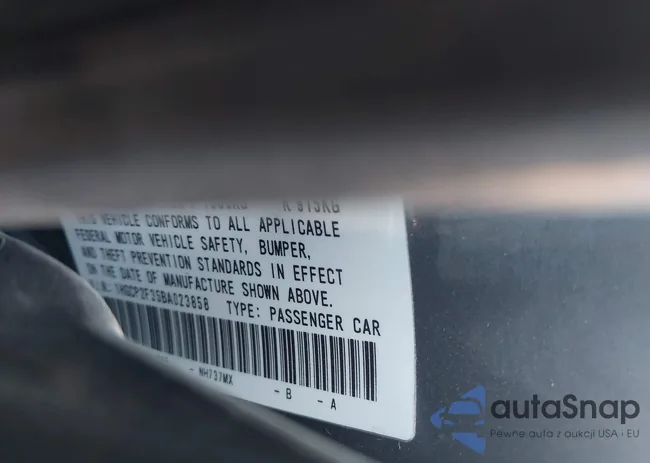 1HGCP2F35BA023858: 43253153