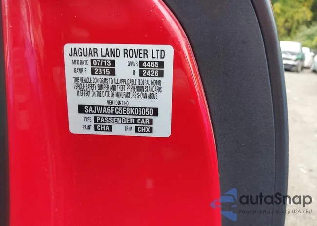 SAJWA6FC5E8K06050: 43253308