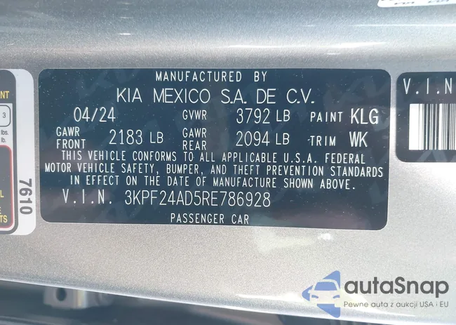 3KPF24AD5RE786928: 43253326