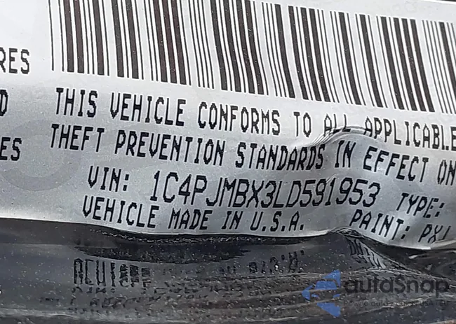 1C4PJMBX3LD591953: 43253397