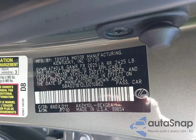 58AD21B12LU010862: 43253407