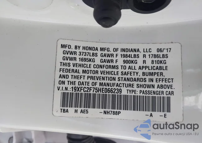 19XFC2F75HE066239: 43252481