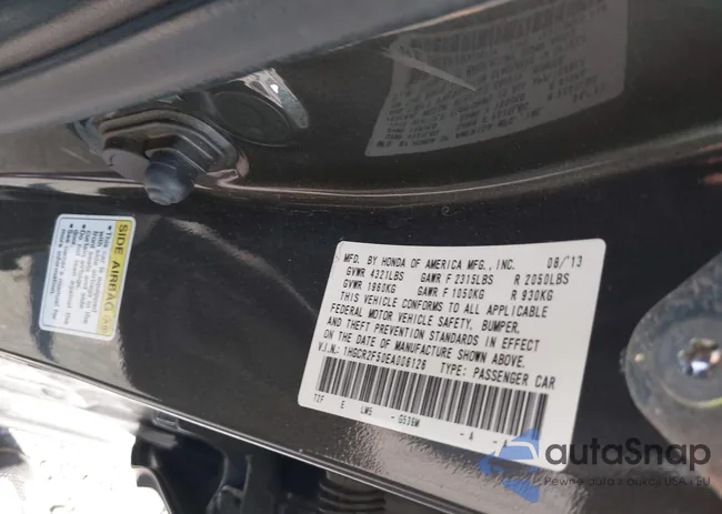 1HGCR2F50EA006126: 43254119