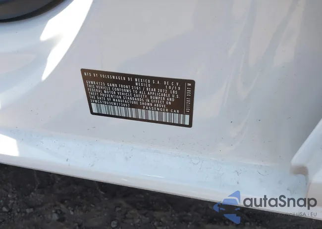 3VWC57BU3KM273857: 43254879