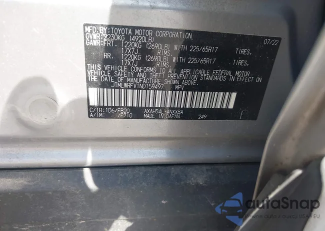 JTMLWRFV1ND159497: 43255115