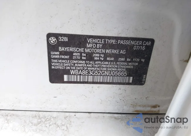 WBA8E3G52GNU05665: 43255389