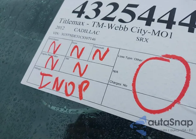 3GYFNDE31CS507146: 43254442