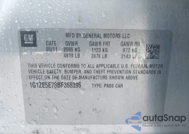 1G1ZE5E78BF368396: 43254461