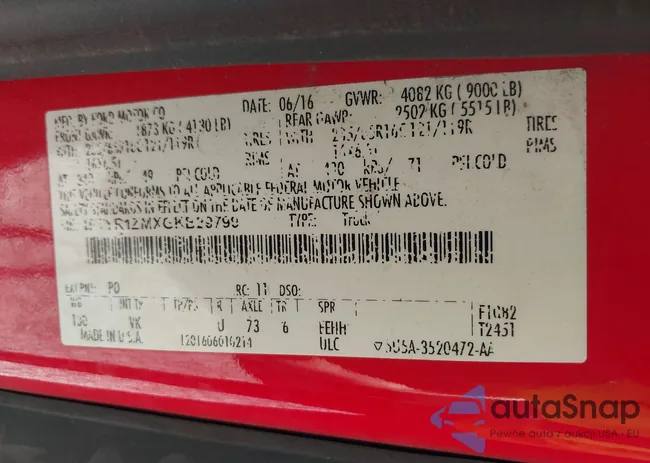 1FTYR1ZMXGKB29799: 43254602