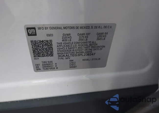 3GKALTEG3PL238347: 43254603